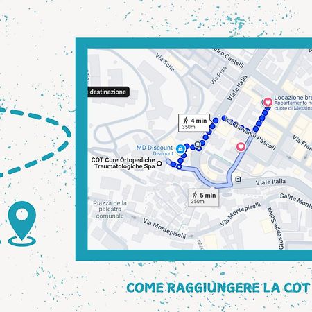 Appartamento Nel Cuore Di Mesyna Zewnętrze zdjęcie